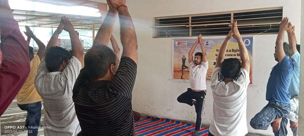 Yoga Day Celebration 2023 at CGST Patna-II