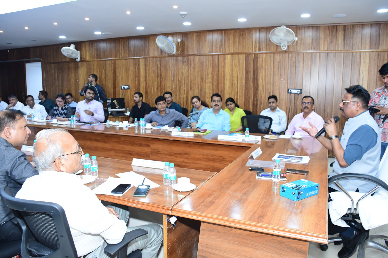 Participants attending GST taxpayer outreach programme seminar at CGST Patna-II